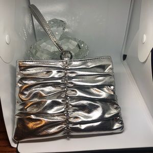 Silver clutch